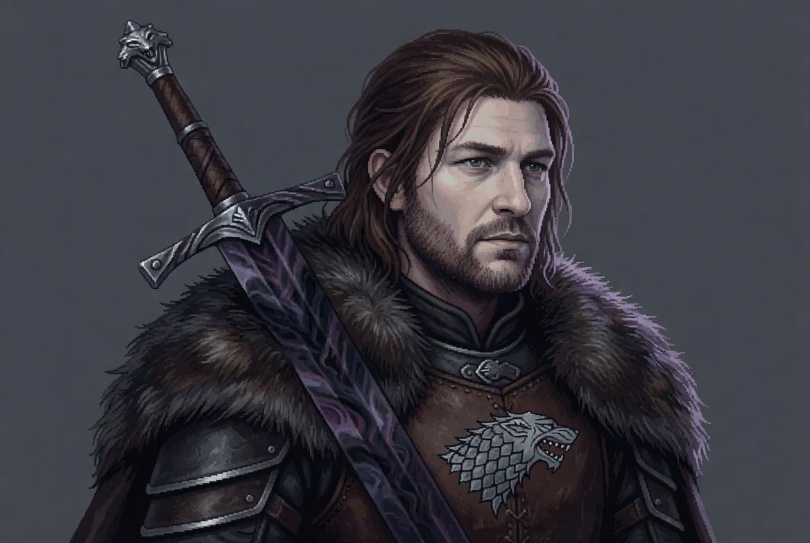 Portrait of Eddard Stark